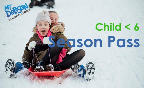 Child < 6 Season Pass | Mt Dobson